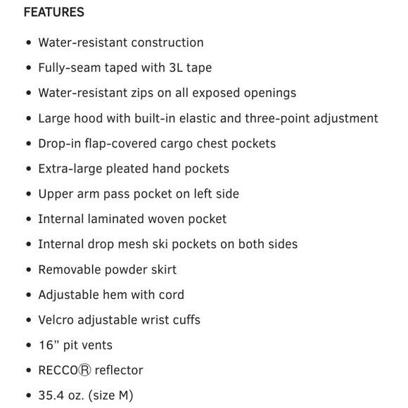 Men's Multicolor Ski & Snowboard Jacket - Picture 10 of 14